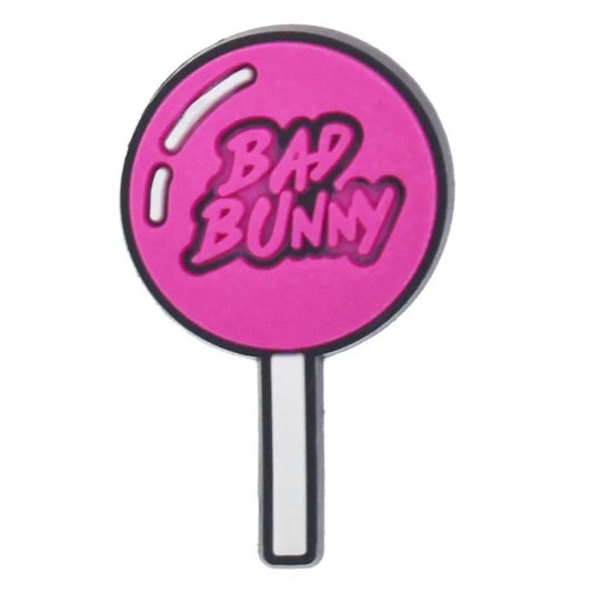 Bad Bunny lollypop shoe charm BC
