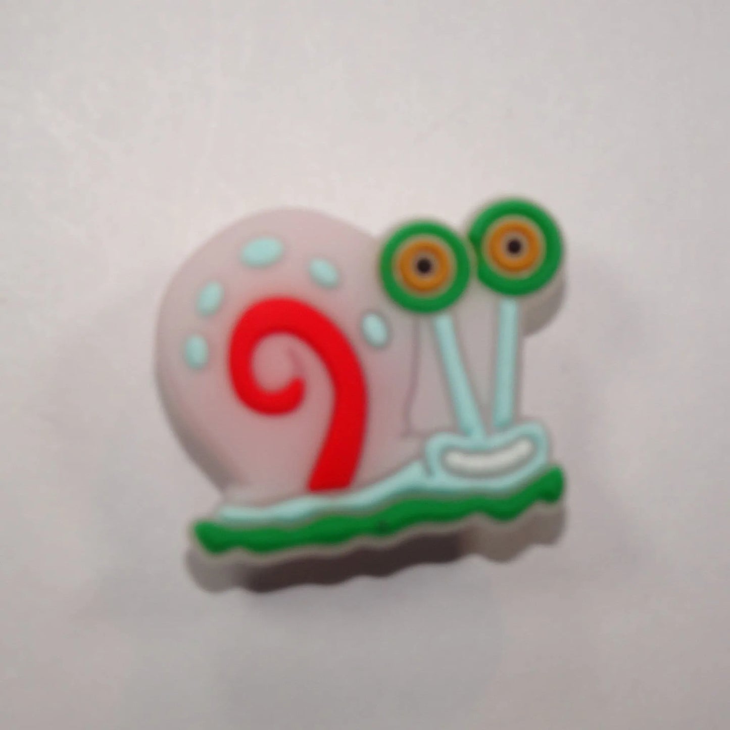 Gary the snail shoe charm BC