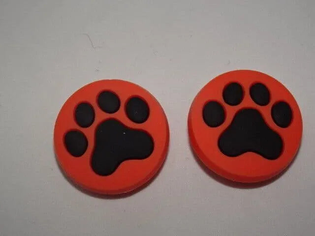 4 Puppy Paws round shoe charm BC