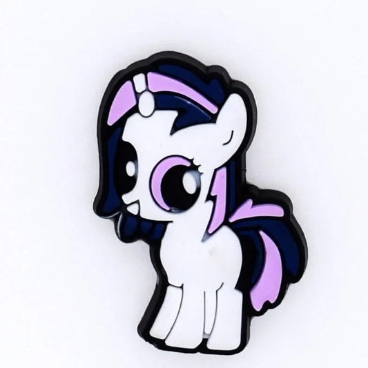 Whitey blue mane shoe charm BC