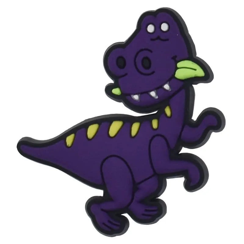 Dinosaur Blue prancer shoe charm BC