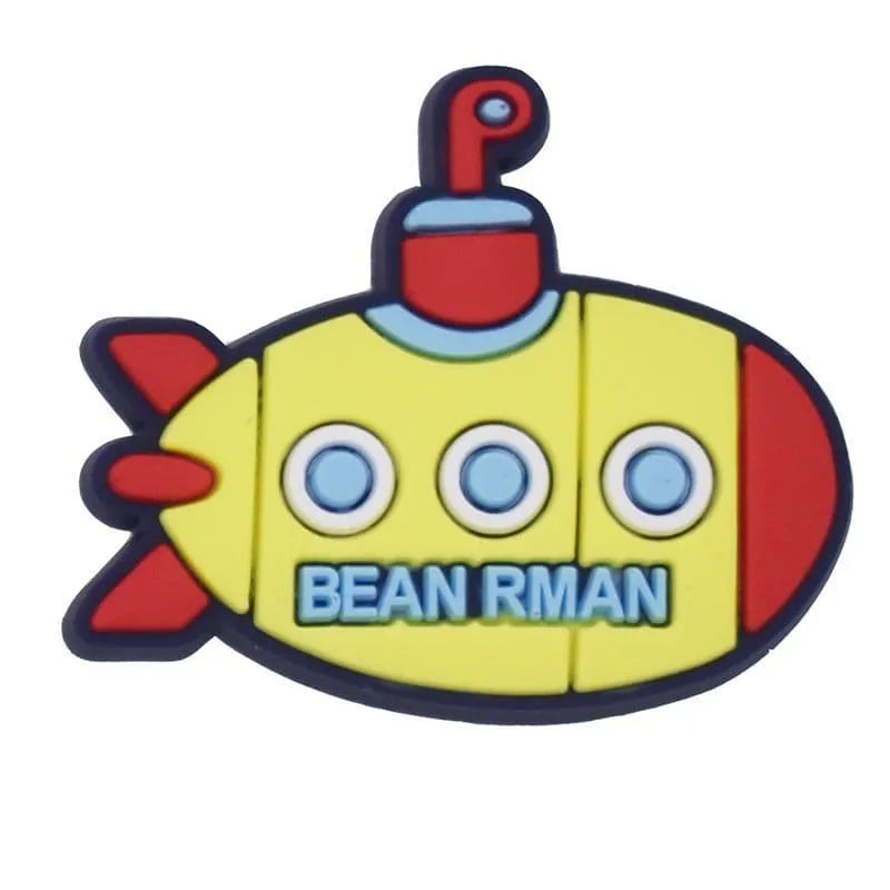 Yellow submarine shoe charm BC