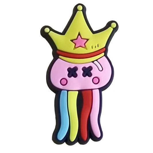 Alien crown shoe charm BC