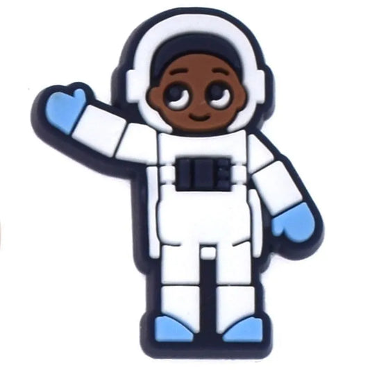 Astronaut waving shoe charm BC