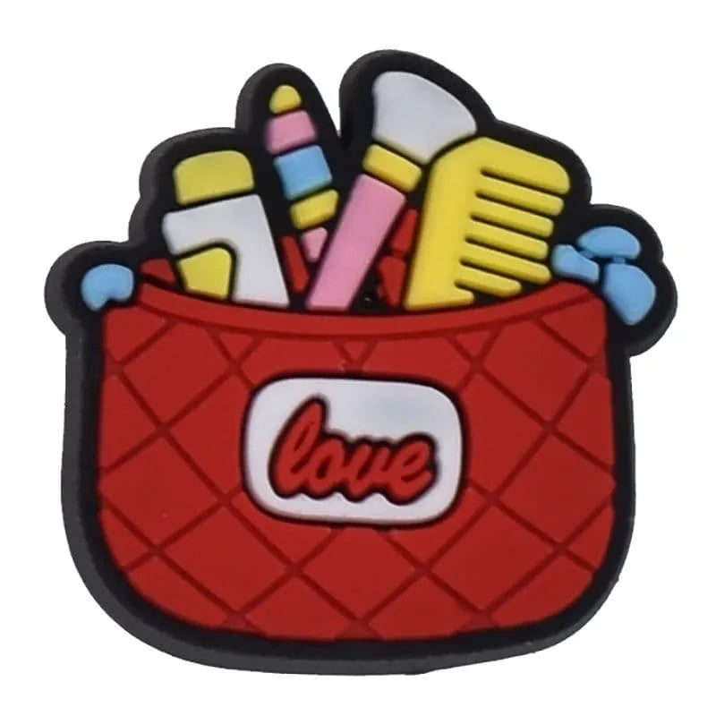 Make up bag Cosmetics shoe charm BC