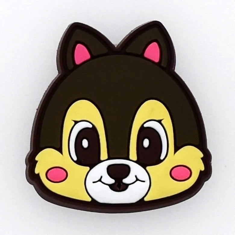 Chip Chipmunks portrait shoe charm BC