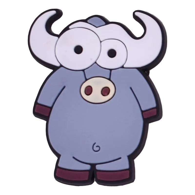 Ice Age Manny bull styleized shoe charm BC