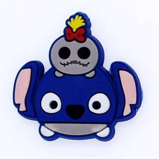Tsum Tsum stitch & Scrump shoe charm BC