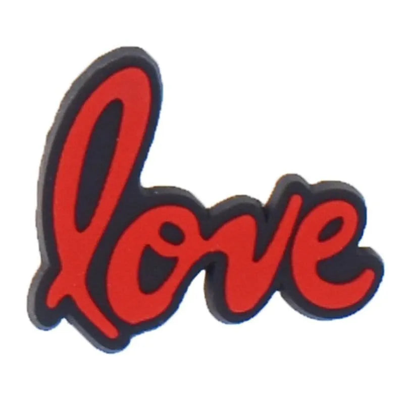 love red shoe charm BC