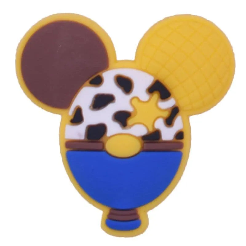 Mickey ears toy story woody shoe charm BC