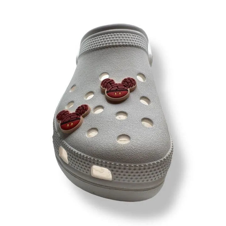 Mickey ears brown stylised shoe charm BC