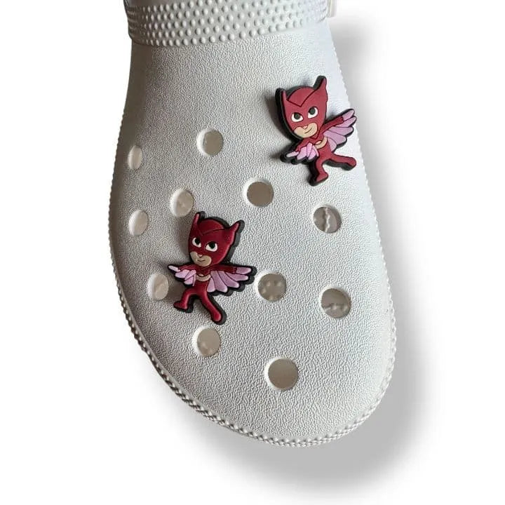 Owlette from PJ Masks shoe charm BC