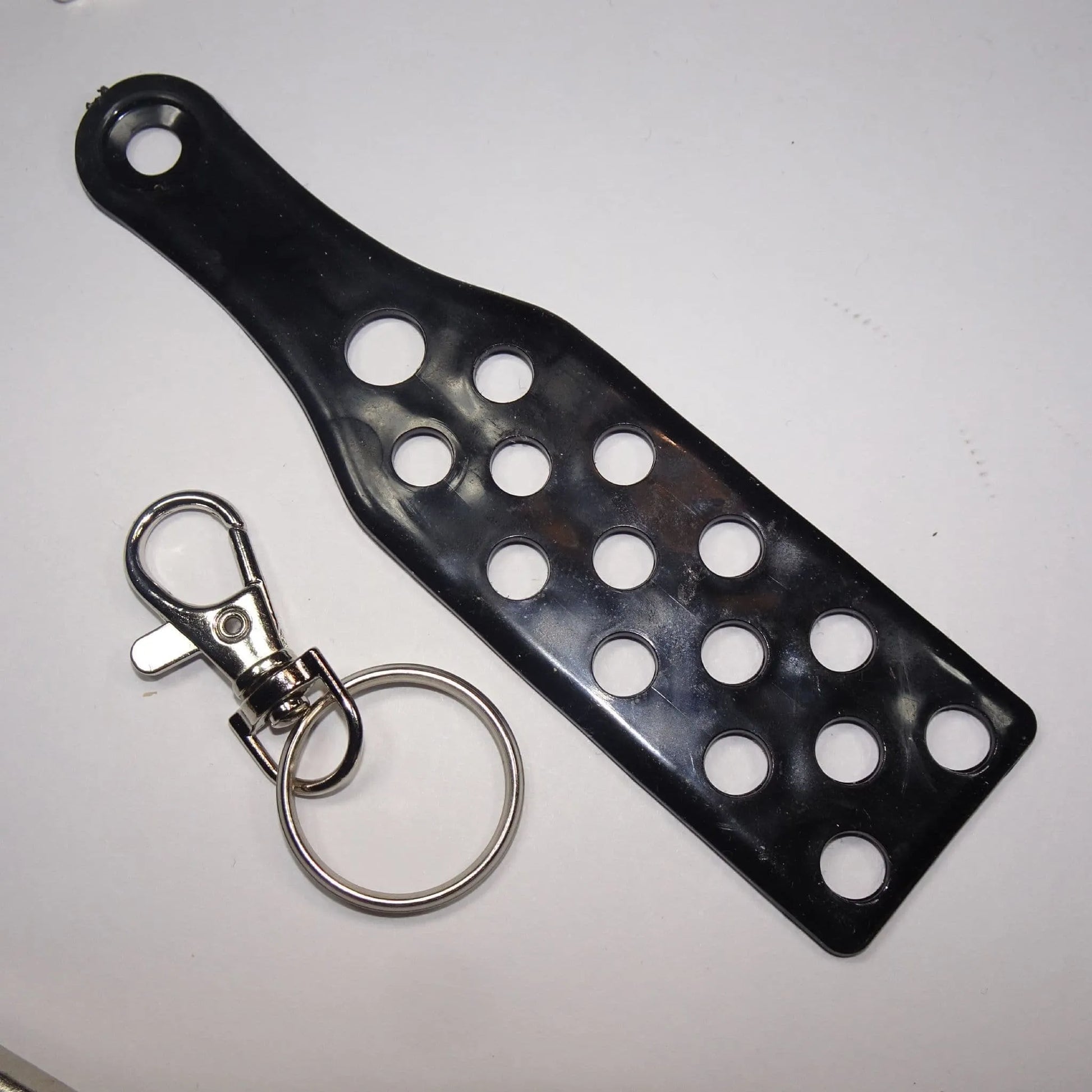 Bagtag - Silicone keyfob Black