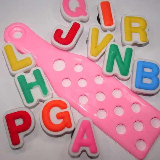 Bagtag - Silicone keyfob Pink