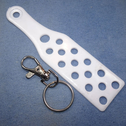 Bagtag- Silicone keyfob White