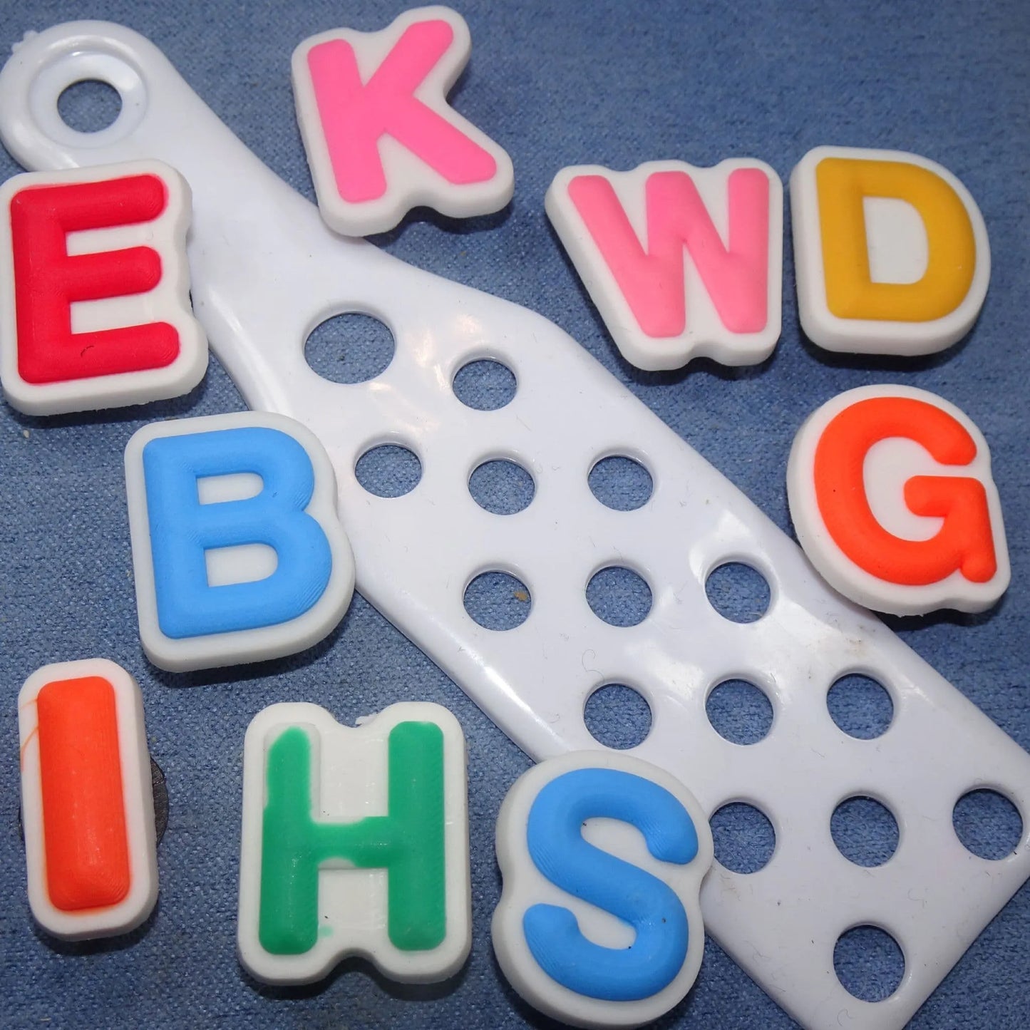 Bagtag- Silicone keyfob White