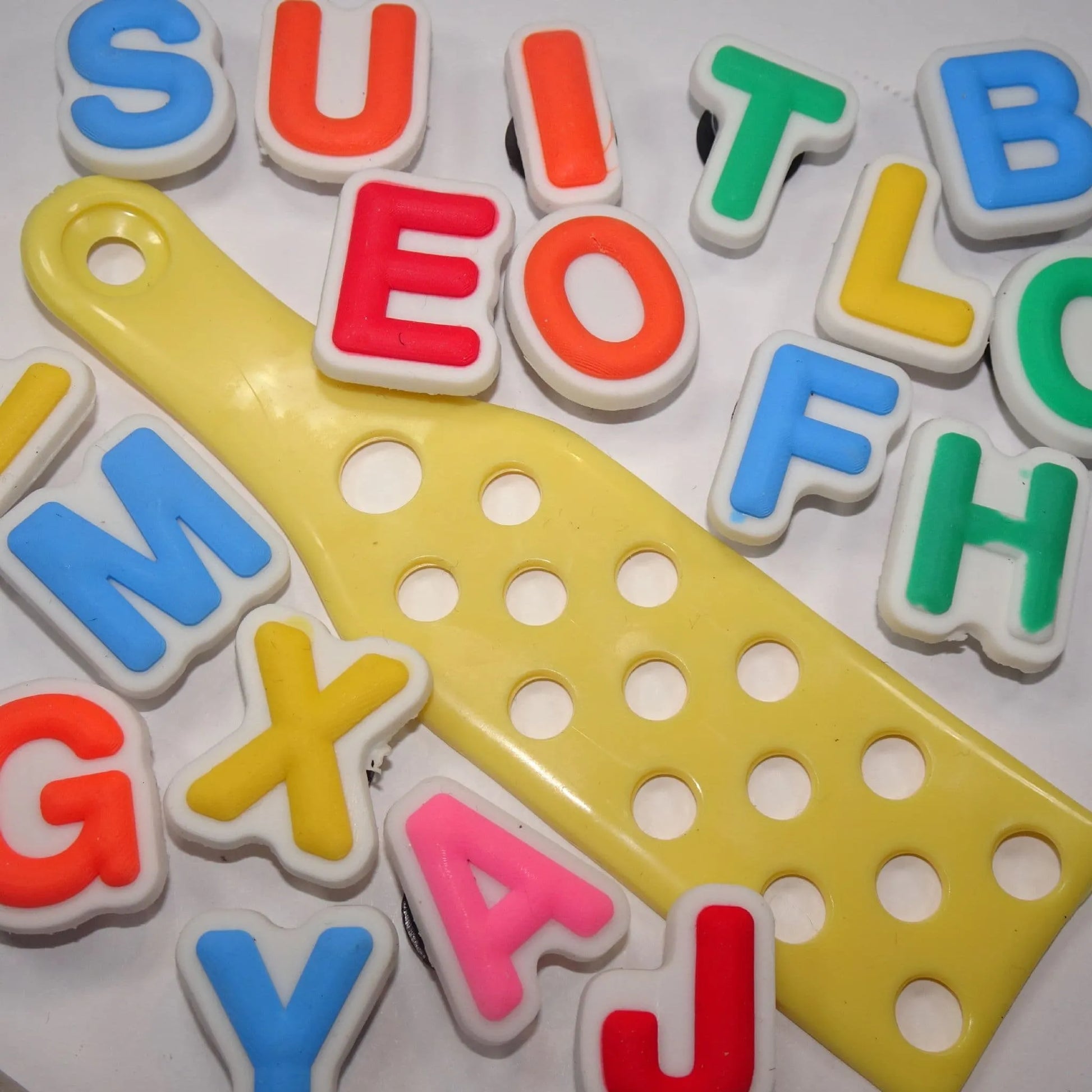 Bagtag- Silicone keyfob Yellow