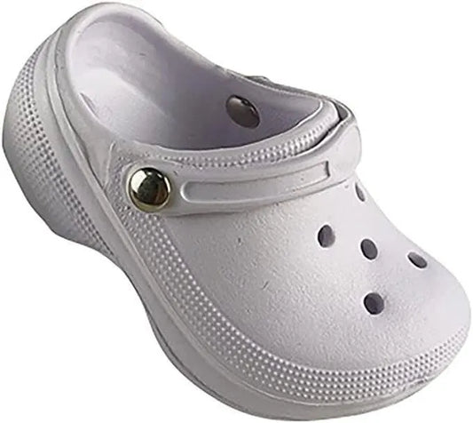 Shoe charm- Mini Croc white MC-02 postage free included