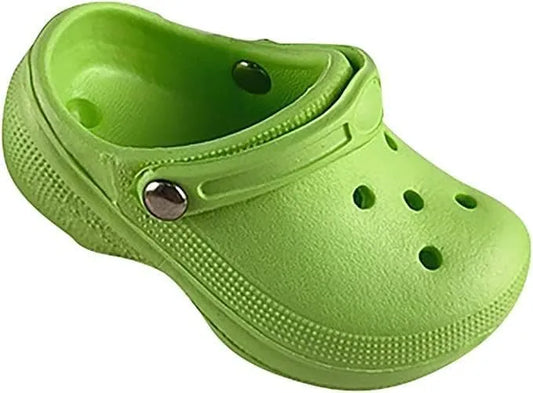 Shoe charm- Mini Croc lime MC-07 postage free included