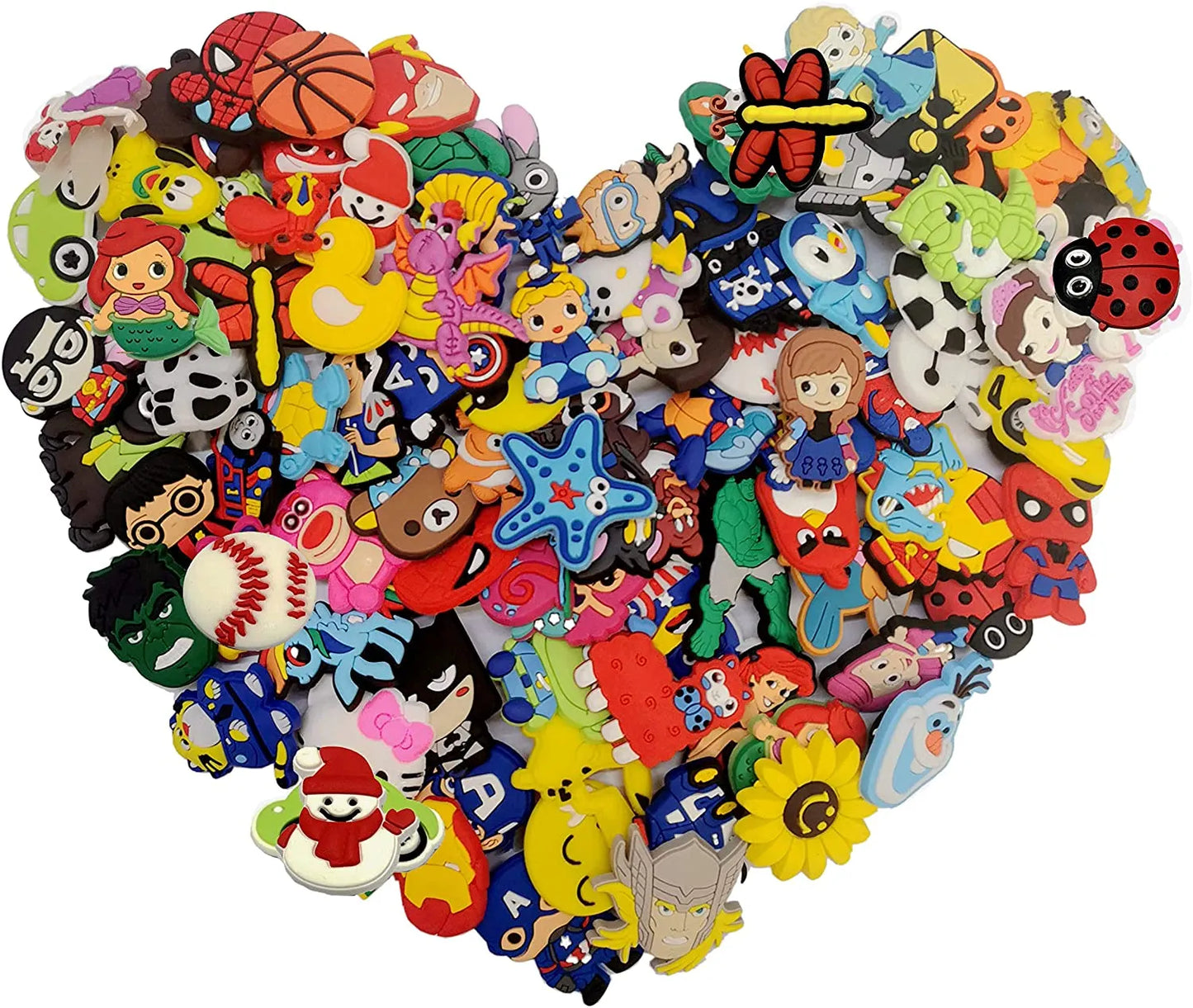 Shoe Charm - 25 Shoe Charms, random selection.