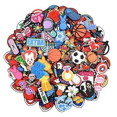Shoe Charm - 500 Shoe Charms, random selection