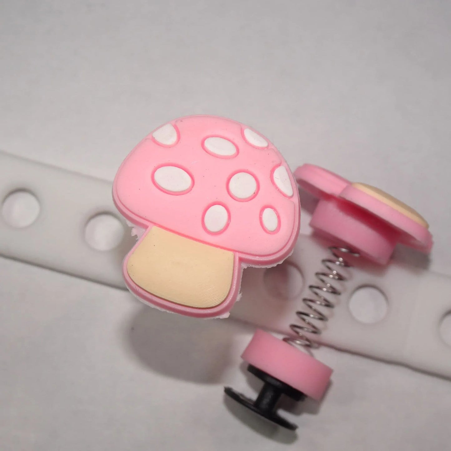 Spring shoe charm - Pink mushroom SP22