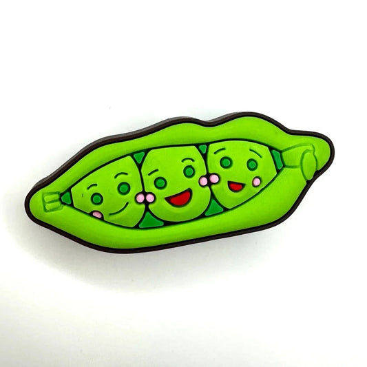 Peapod Shoe Charm