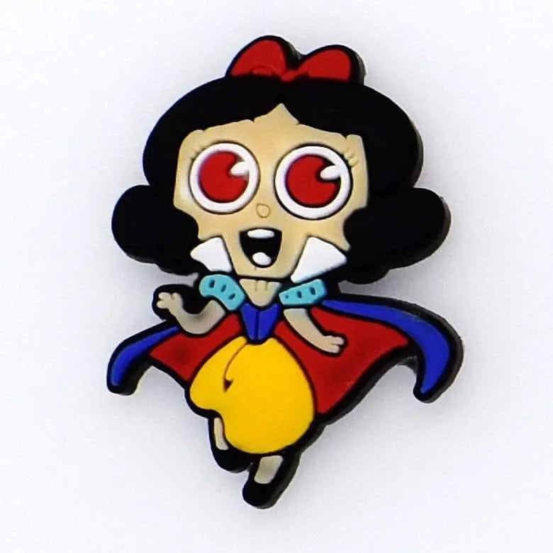 Spooky Eyes Pretty Lady Shoe Charm