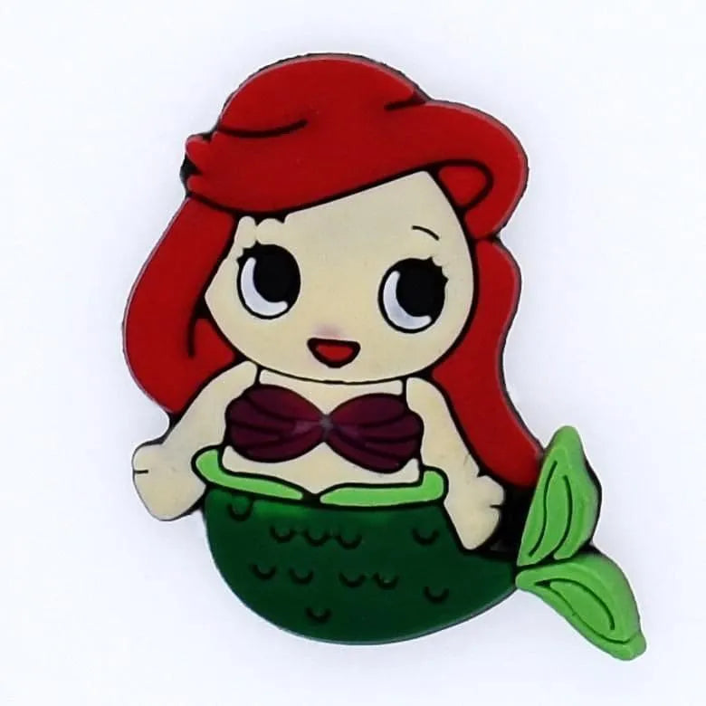 Green Mermaid Pretty Lady Shoe Charm