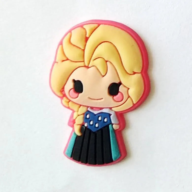 Red Cheeks Pretty Lady Shoe Charm