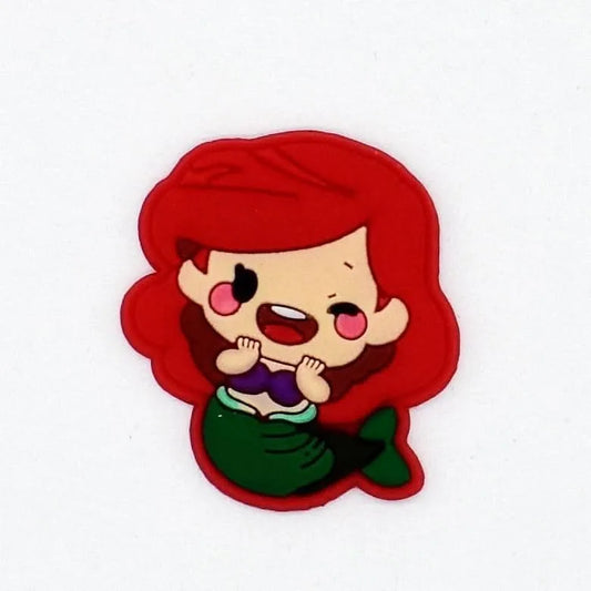 Mermaid Smiles Pretty Lady Shoe Charm