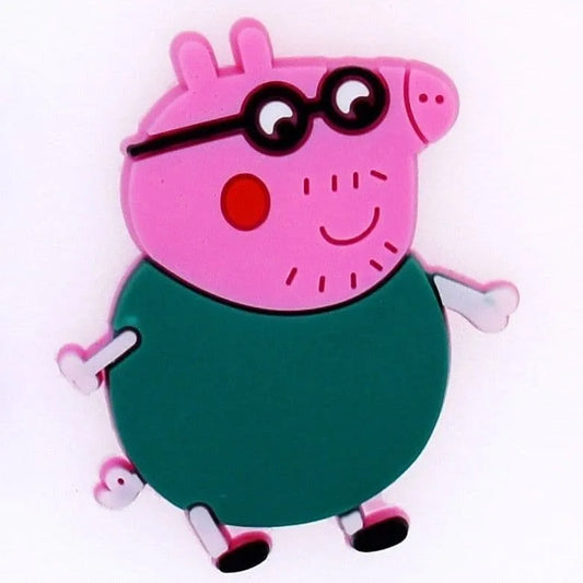 Daddy Pig Shoe Charm
