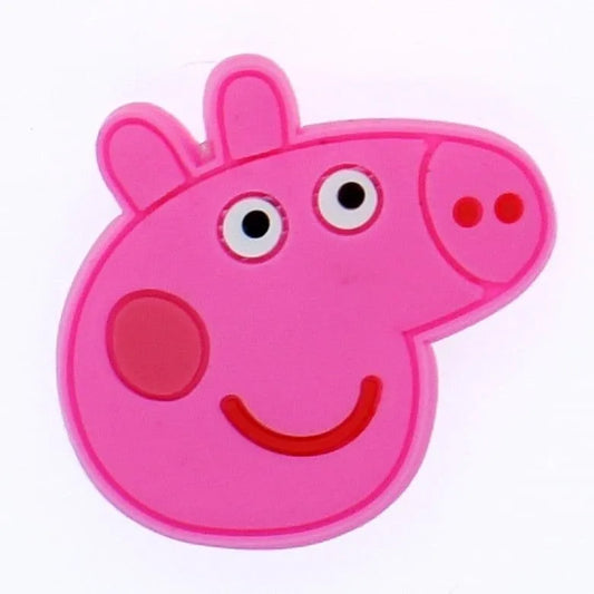 Mummy Pig Face Shoe Charm