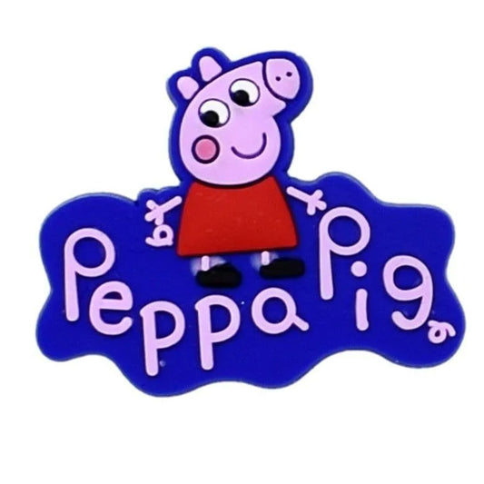 Peppa Pig Sign Shoe Charm