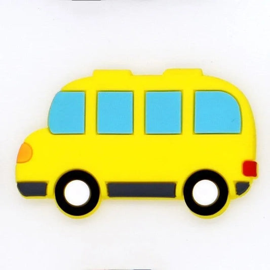 Yellow Bus Shoe Charm