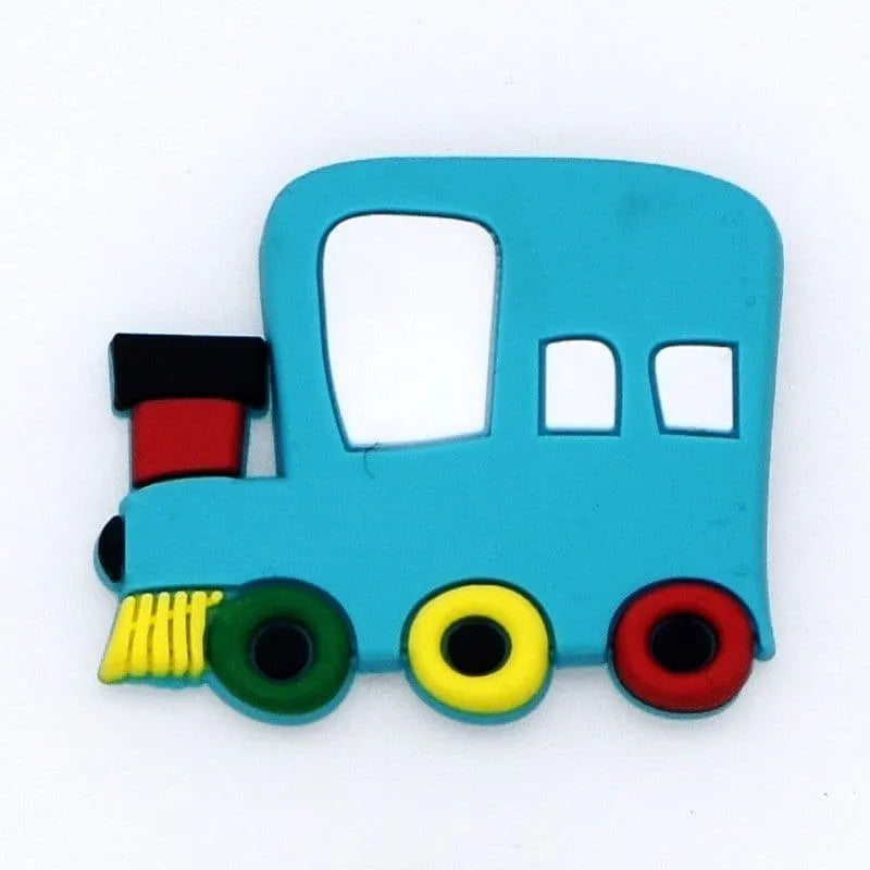 Blue Loco Shoe Charm