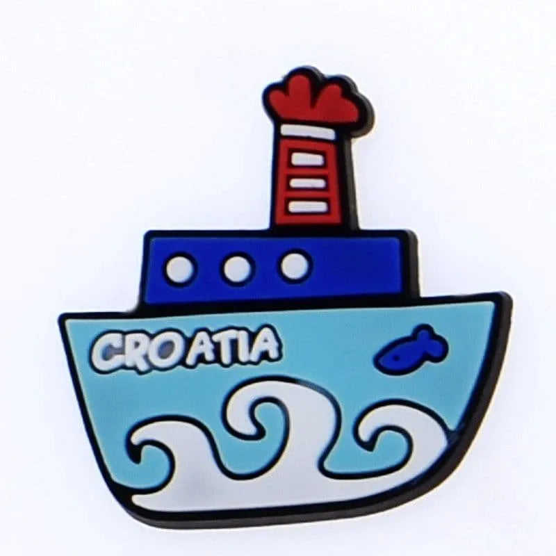 Croatia Lightship Shoe Charm