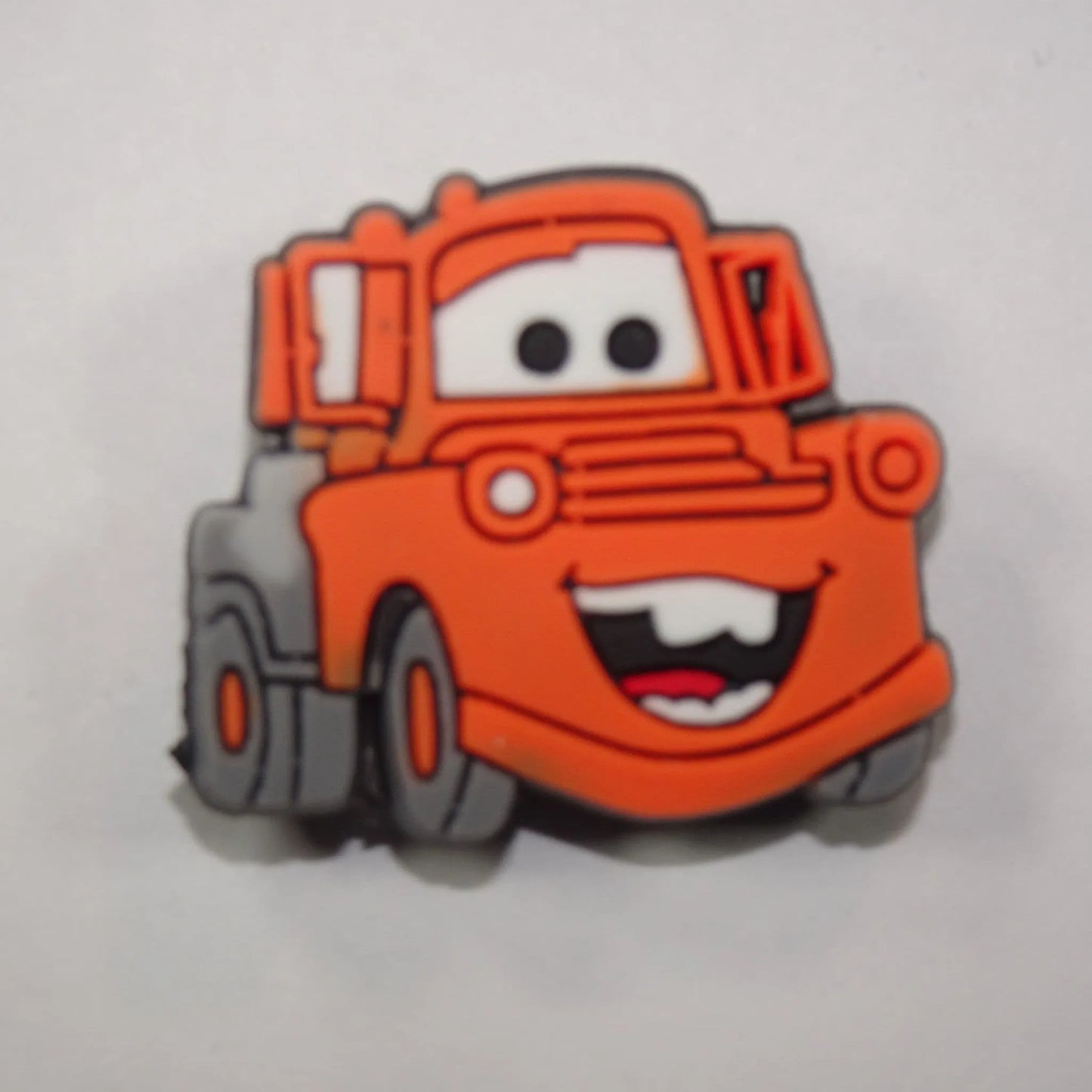 Orange Truck Shoe Charm
