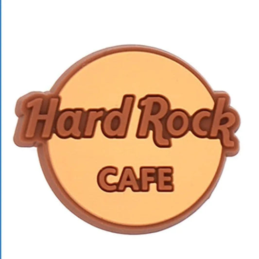 Hard Rock Café Round Logo Badge Shoe Charm