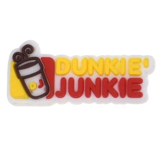 Dunkie Junkie Stylized Logo Shoe Charm