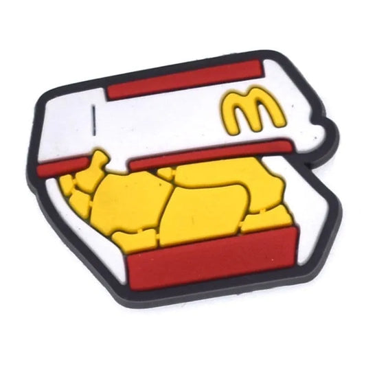 Mcdonalds Chicken Nuggets Carton Shoe Charm