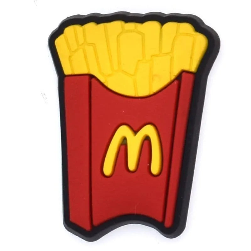 Mcdonalds Fries Carton Shoe Charm