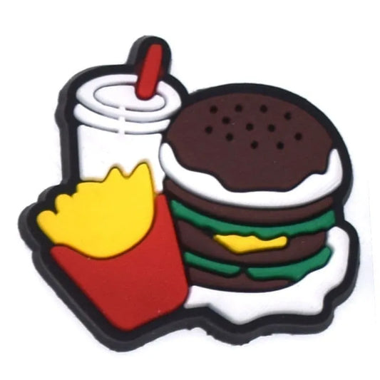 Burger King Eat In Meal Shoe Charm