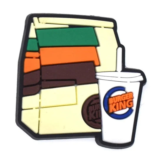 Burger King Take Away Shoe Charm
