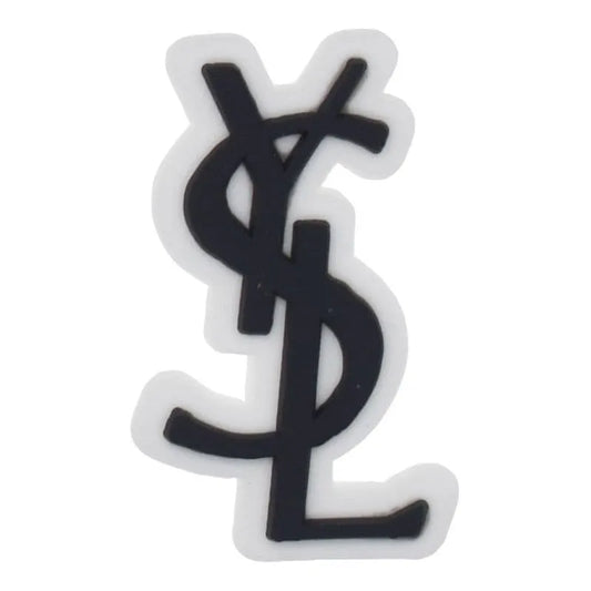 Ysl Stylized Logo Shoe Charm