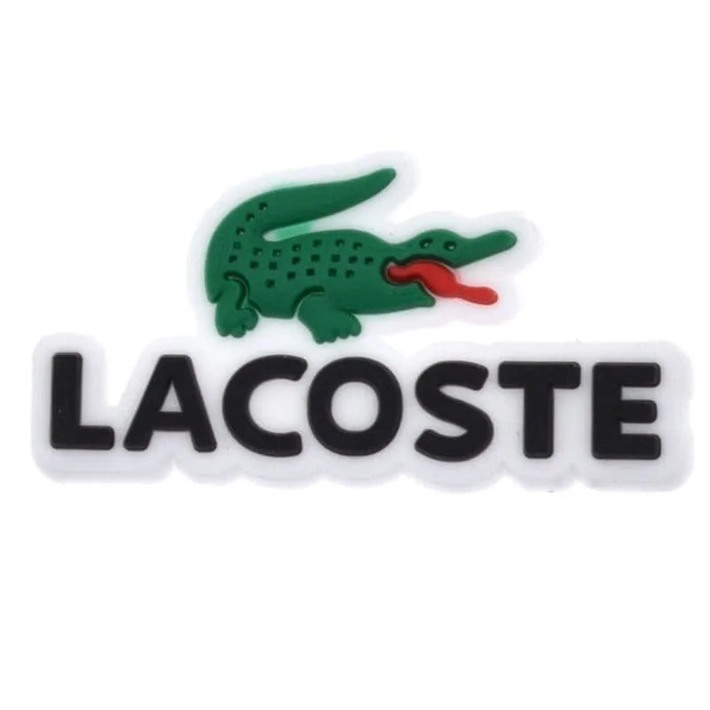 Lacoste Stylised Bar Shoe Charm