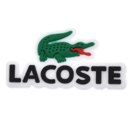 Lacoste Stylised Bar Shoe Charm