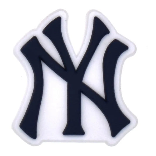 New York Yankees Ny Stylized Logo Shoe Charm