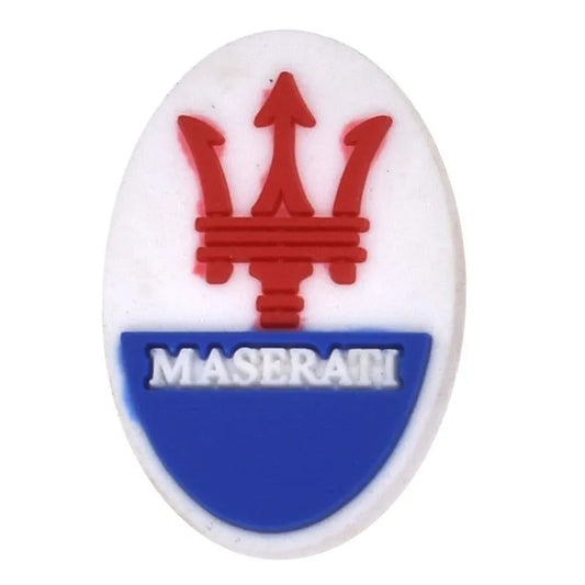 Maserati Oval Car Badge Shoe Charm