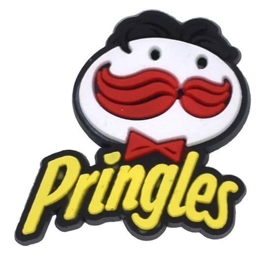 Pringles Stylized Logo Shoe Charm